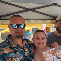 Photo of April, a guest who left a review for the Eco Valley Airbnb